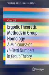Ergodic Theoretic Methods in Group Homology - Clara Löh