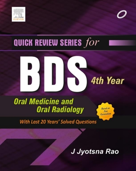 QRS for BDS 4th Year - E-Book -  Jyotsna Rao