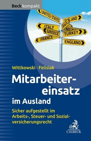 Mitarbeitereinsatz im Ausland