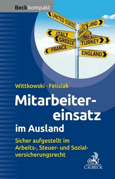 Mitarbeitereinsatz im Ausland - Ansas Wittkowski, Michaela Felisiak