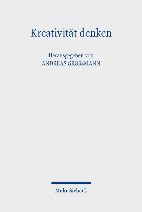 Kreativit&auml;t denken - 