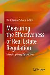 Measuring the Effectiveness of Real Estate Regulation - 