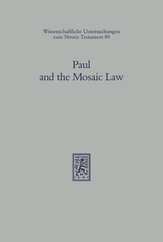 Paul and the Mosaic Law