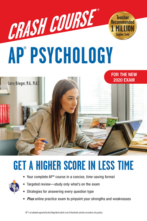 AP® Psychology Crash Course, Book + Online - Larry Krieger