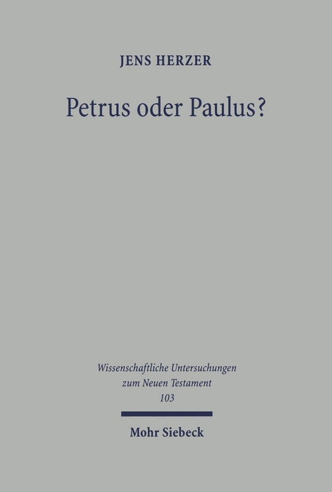 Petrus oder Paulus? -  Jens Herzer