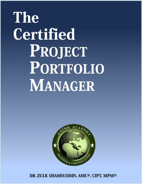 Certified Project Portfolio Manager -  Dr Zulk Shamsuddin