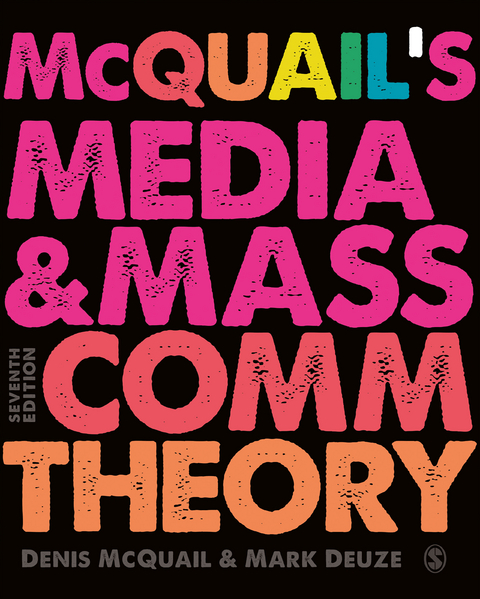 McQuail&rsquo;s Media and Mass Communication Theory - Denis McQuail, Mark Deuze