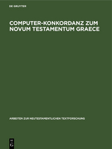 Computer-Konkordanz zum Novum Testamentum Graece