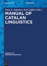 Manual of Catalan Linguistics - 