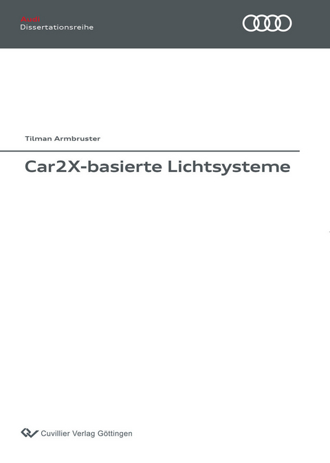 Car2X-basierte Lichtsysteme -  Tilman Armbruster