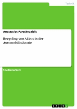 Recycling von Akkus in der Automobilindustrie - Anastasios Paraskevaidis