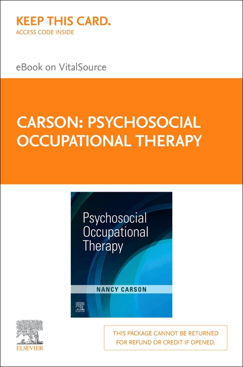 Psychosocial Occupational Therapy -  Nancy Carson