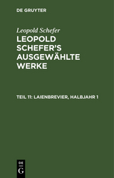 Laienbrevier, Halbjahr 1 - Leopold Schefer