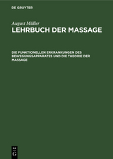 Die funktionellen Erkrankungen des Bewegungsapparates und die Theorie der Massage - August M&uuml;ller
