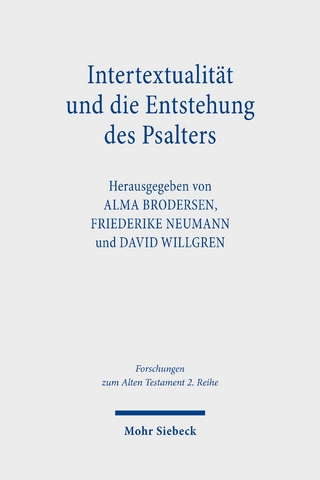 Intertextualität und die Entstehung des Psalters