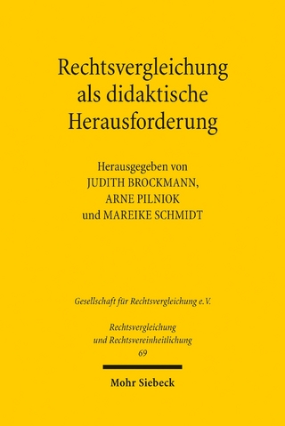 Rechtsvergleichung als didaktische Herausforderung