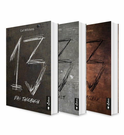 Dreizehn Band 1-3: Das Tagebuch / Die Anstalt / Das Spiegelbild -  Carl Wilckens