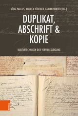 Duplikat, Abschrift & Kopie - 