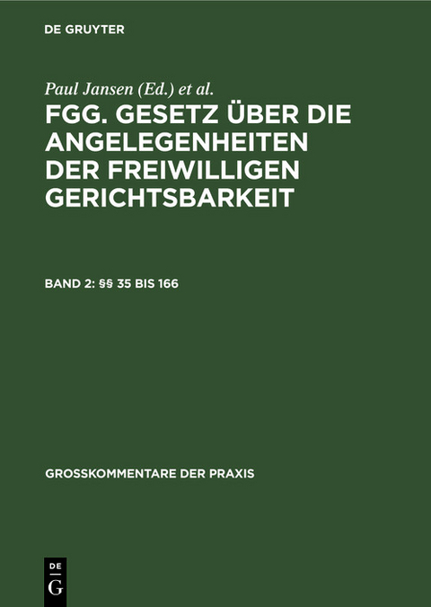 &sect;&sect; 35 bis 166 - 
