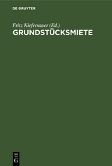 Grundst&uuml;cksmiete - 