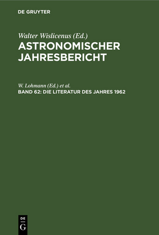 Die Literatur des Jahres 1962