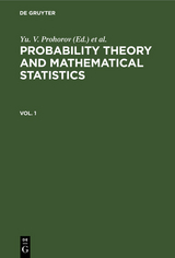 Probability Theory and Mathematical Statistics. Vol. 1 - 