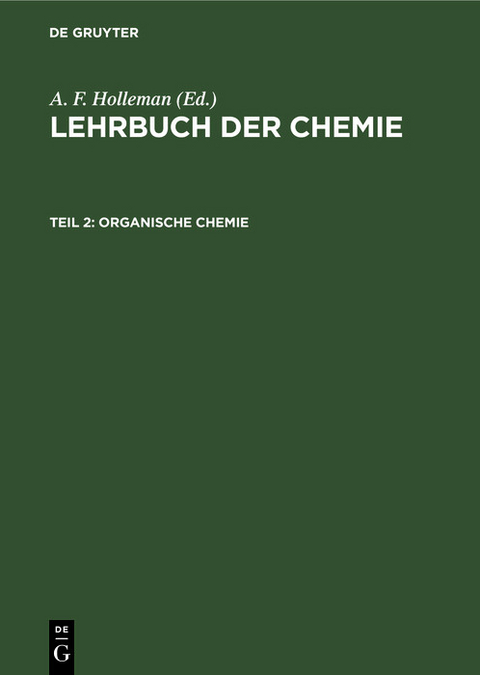 Organische Chemie - 