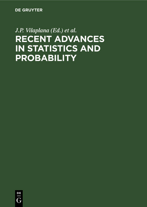 Recent Advances in Statistics and Probability - 