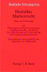 Deutsches Markenrecht - 