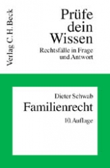 BGB Familienrecht - Dieter Schwab, G&uuml;nther Beitzke
