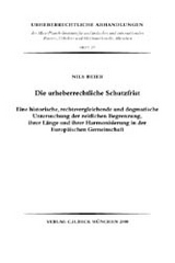Die urheberrechtliche Schutzfrist - Nils Beier