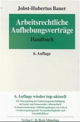 Arbeitsrechtliche Aufhebungsvertr&auml;ge - Jobst H Bauer