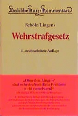 Wehrstrafgesetz - Joachim Sch&ouml;lz, Eric Lingens, Eduard Dreher
