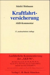 Kraftfahrtversicherung - Ernst Stiefel, Edgar Hofmann, Werner Wussow