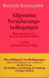 Allgemeine Versicherungsbedingungen - Heinrich D&ouml;rner