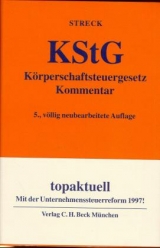 K&ouml;rperschaftsteuergesetz - Michael Streck