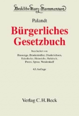 Bürgerliches Gesetzbuch - Palandt, Otto; Palandt, Otto