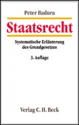 Staatsrecht - Badura, Peter