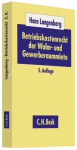 Betriebskostenrecht der Wohn- und Gewerberaummiete - Langenberg, Hans