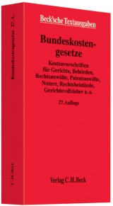 Bundeskostengesetze - 