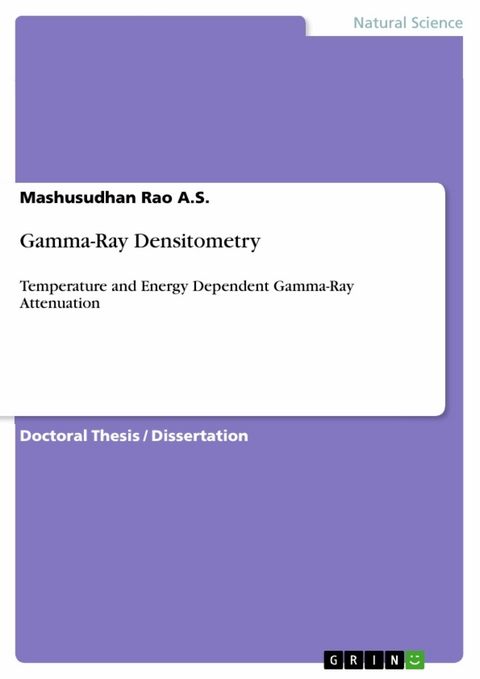 Gamma-Ray Densitometry - Mashusudhan Rao A.S.