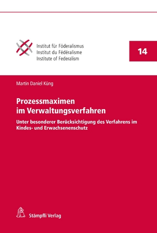 Prozessmaximen im Verwaltungsverfahren