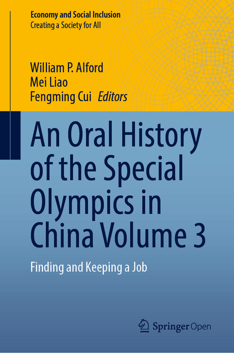 Oral History of the Special Olympics in China Volume 3 - 