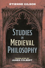 Studies in Medieval Philosophy - Étienne Gilson