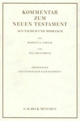 Kommentar zum Neuen Testament aus Talmud und Midrasch  Bd. 2: Das Evangelium nach Markus, Lukas und Johannes und die Apostelgeschichte -  Hermann L. Strack,  Paul Billerbeck