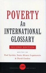 Poverty - Spicker, Paul; Leguizamón, Sonia Alvarez; Gordon, David