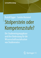 Stolperstein oder Kompetenzstufe? -  Rudolf Egger,  Sandra Hummel