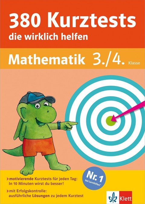 Klett 380 Kurztests, die wirklich helfen Mathematik 3./4. Klasse - Kristin Allen, Hans Bergmann, Holger Ge&szlig;ner, Detlev Heuchert, Diana Hofheinz, Wilfried Kinner, Katja Schumacher, Renate Teifke, Kirsten Usemann, Katinka W&ouml;rwag