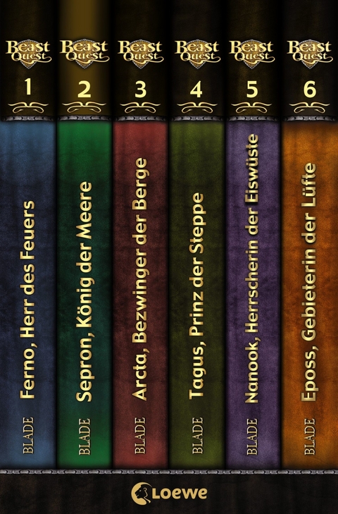 Beast Quest (Band 1-6) - Adam Blade