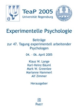 Experimentelle Psychologie - 